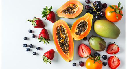 Minimal Fruit Platter 