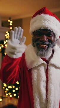 4K UHD Video of Santa