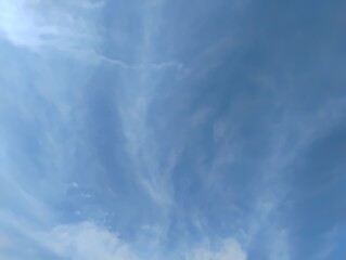 blue sky with clouds