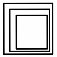 Obraz premium Simple Square Frame 