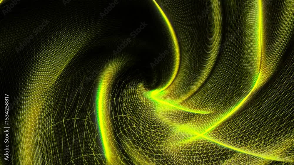 Poster colorful patterns of light twist and turn in a captivating design, showcasing an intricate play of s