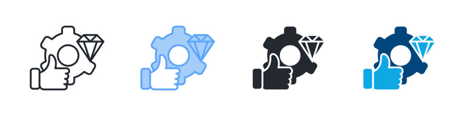 Excellent Icon Set Multiple Style. Design In Outline, Blue, Glyph, Dualtone