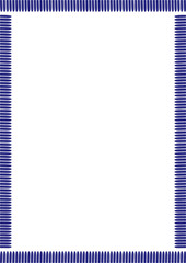 Colorful geometric empty square frame. Vector doodle frame for text. Modern Art baby shower graphic