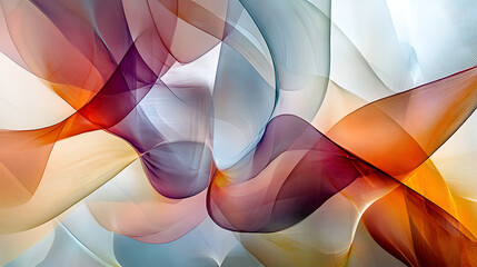 Abstract Flowing Colors with Soft Gradients