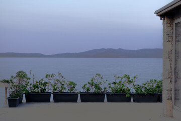 Nea Makri beach and sea Athens Greece