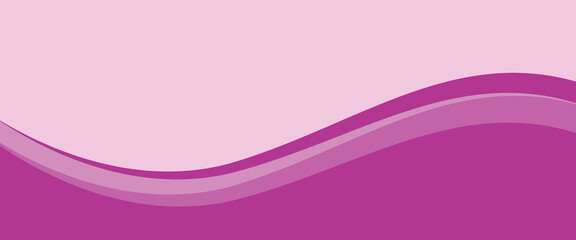 Abstract White and Green wave wide background banner