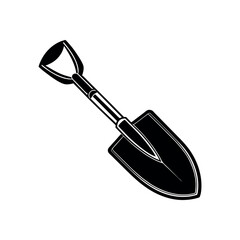 Garden Equipment Black Silhouettes  Farming Tools and Yard Work Icons Design