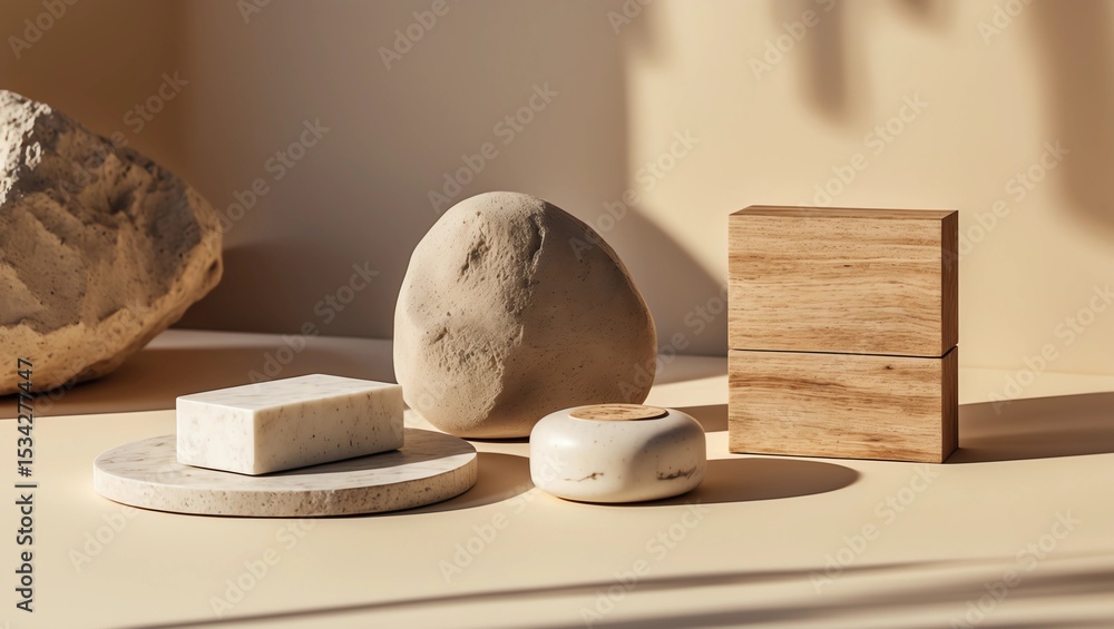 Poster 3d render of vector abstract background. podium for show product. blank scene showcase mockup with e