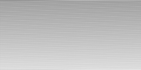 Thin line halftone gradient texture. Fading vertical stripe gradation background. Repeating wide pattern backdrop. Black parallel lines wallpaper for overlay, print, cover, banner, poster. Vector