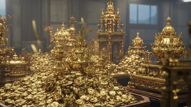 Much money. Earned capital. Wealth in the bank. The depository of gold coins. Treasure hoard. Pension Fund. Millionaire or billionaire. The acquired status.