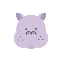 カバ　イラスト