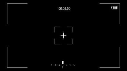 camera viewfinder screen digital display and camera data. Useful for film, tv, video. - Powered by Adobe