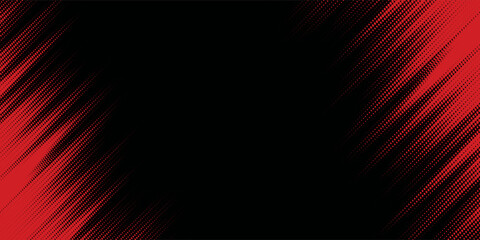 Halftone dots red and blue color pattern gradient grunge texture background. Dot pop art comic sport style vector illustration. modern background