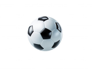 Fototapeta premium Classic Soccer Ball Isolated on White Background - Sports Equipment