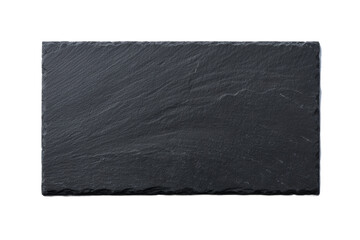 [Transparent Background PNG]Black Slate Serving Tray