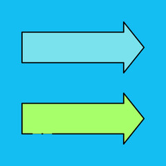 Direction single icon vector illustration