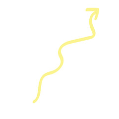 hand drawn doodle swirls, pointers, curves