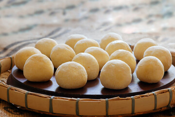 Cheese bread, a traditional Brazilian snack