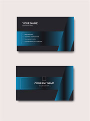 corporate business card color RGB stylish template design with professional. Vector visiting card.
