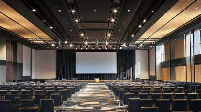 Grand Ballroom, Modern Conference Venue, Spacious Event Hall