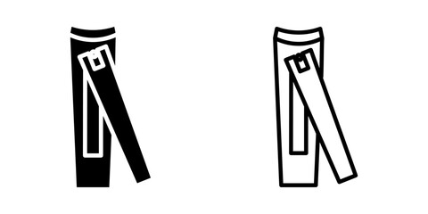 Nail Clipper icon on white background