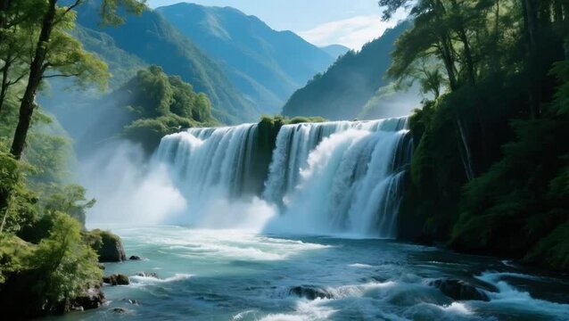 Cataratas majestuosas