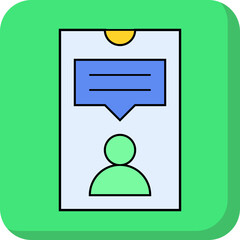 Mobile phone single icon vector illustration