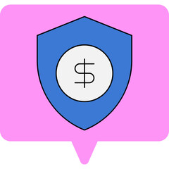 Security single icon vector illustration