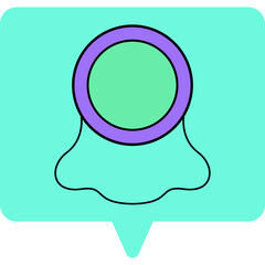 Sex Condom single icon vector illustration