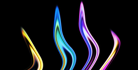 4K Beautiful color gradient background with noise. Abstract pastel holographic blurred grainy gradient banner background texture Colorful digital grain soft noise effect Nostalgia, vintage, retro