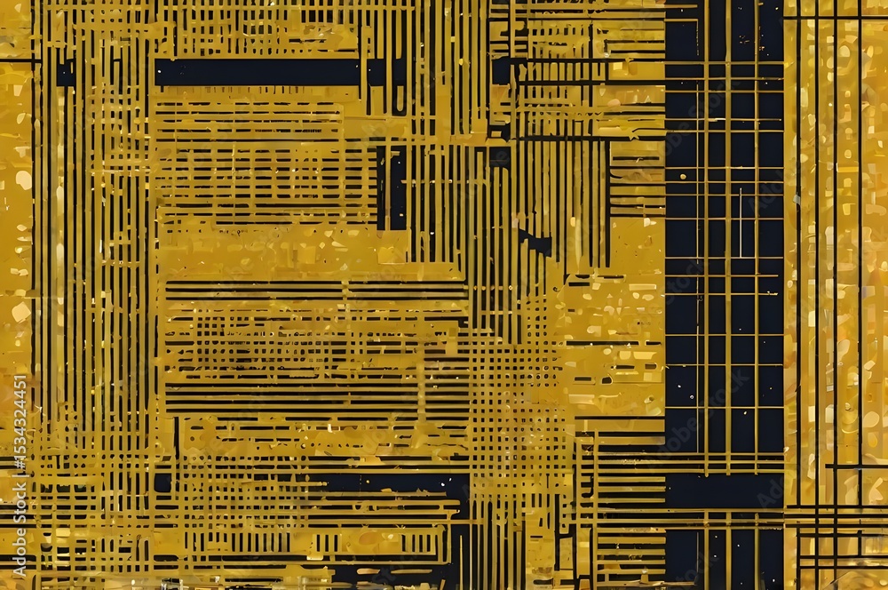 Aufkleber dithering bitmap abstract vector color background with postmodern geometric graphic brutalism shapes
