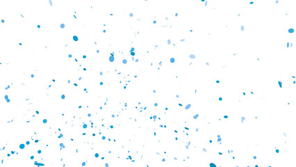 Confetti PNG , colorful Paper Confetti , Isolated on White Background. 3d Render Transparent Confetti.	