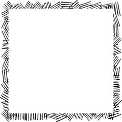 Scribble Square Frame