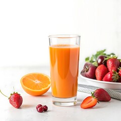 fruit juice and fruits
