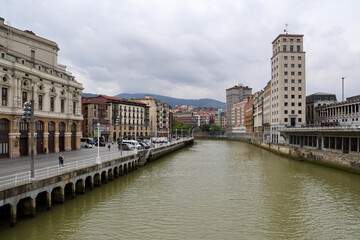 Fototapeta premium la catalogna di Bilbao