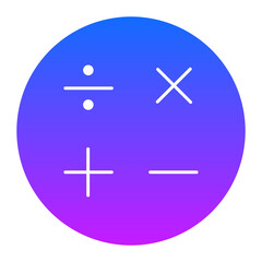 Obraz premium Math Symbols