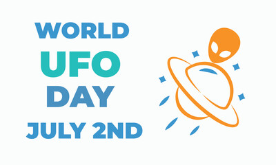 World UFO day banner 2025