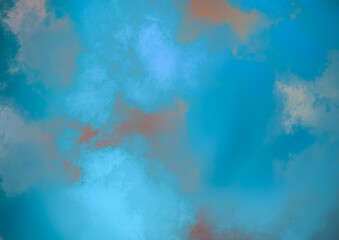 抽象的　水彩パターン　背景　素材