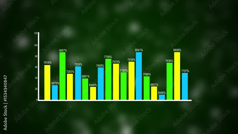 Poster business data analytics research concept, report graph dashboard monitor and financial investment pl