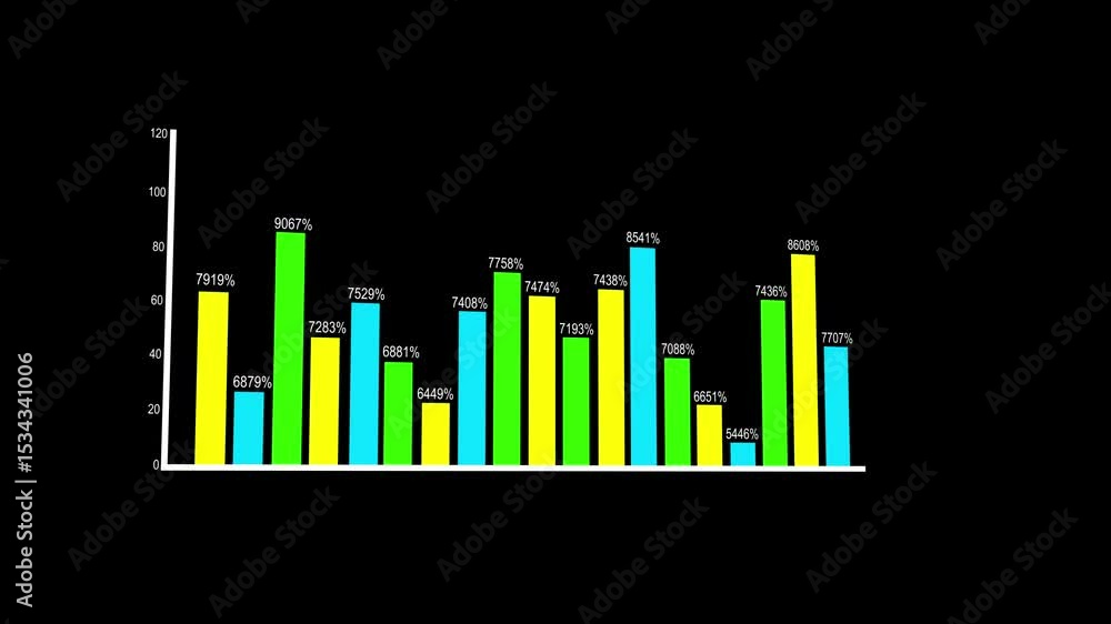 Poster business data analytics research concept, report graph dashboard monitor and financial investment pl