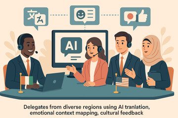AI-assisted global dialogue with emotional and cultural tools
