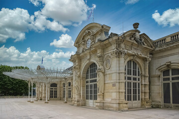 Vichy in France, the ancient opera in the center, Art nouveau building
