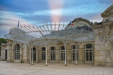 Vichy in France, the ancient opera in the center, Art nouveau building

