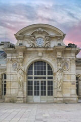 Vichy in France, the ancient opera in the center, Art nouveau building
