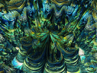 Abstract Background Image of a Fractal Design