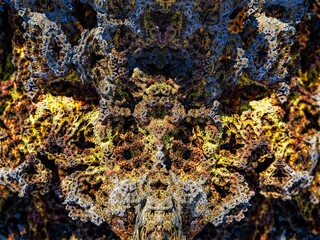 Abstract Background Image of a Fractal Design