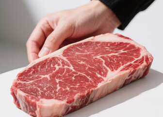 고기 날것 돼지고기 소고기 스테이크 Meat Raw Pork Beef Steak