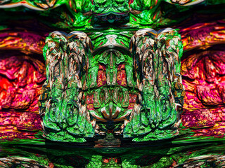 Colorful Abstract Fractal Design