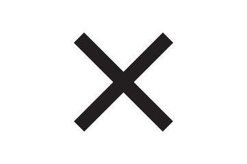 Obraz premium cross of scotland silhouette vector art illustration on white background