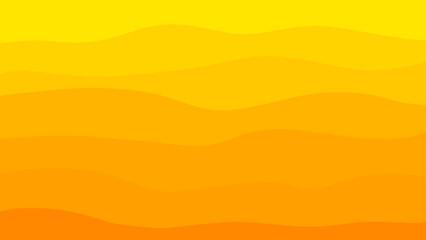 yellow waves vector background illustration design 